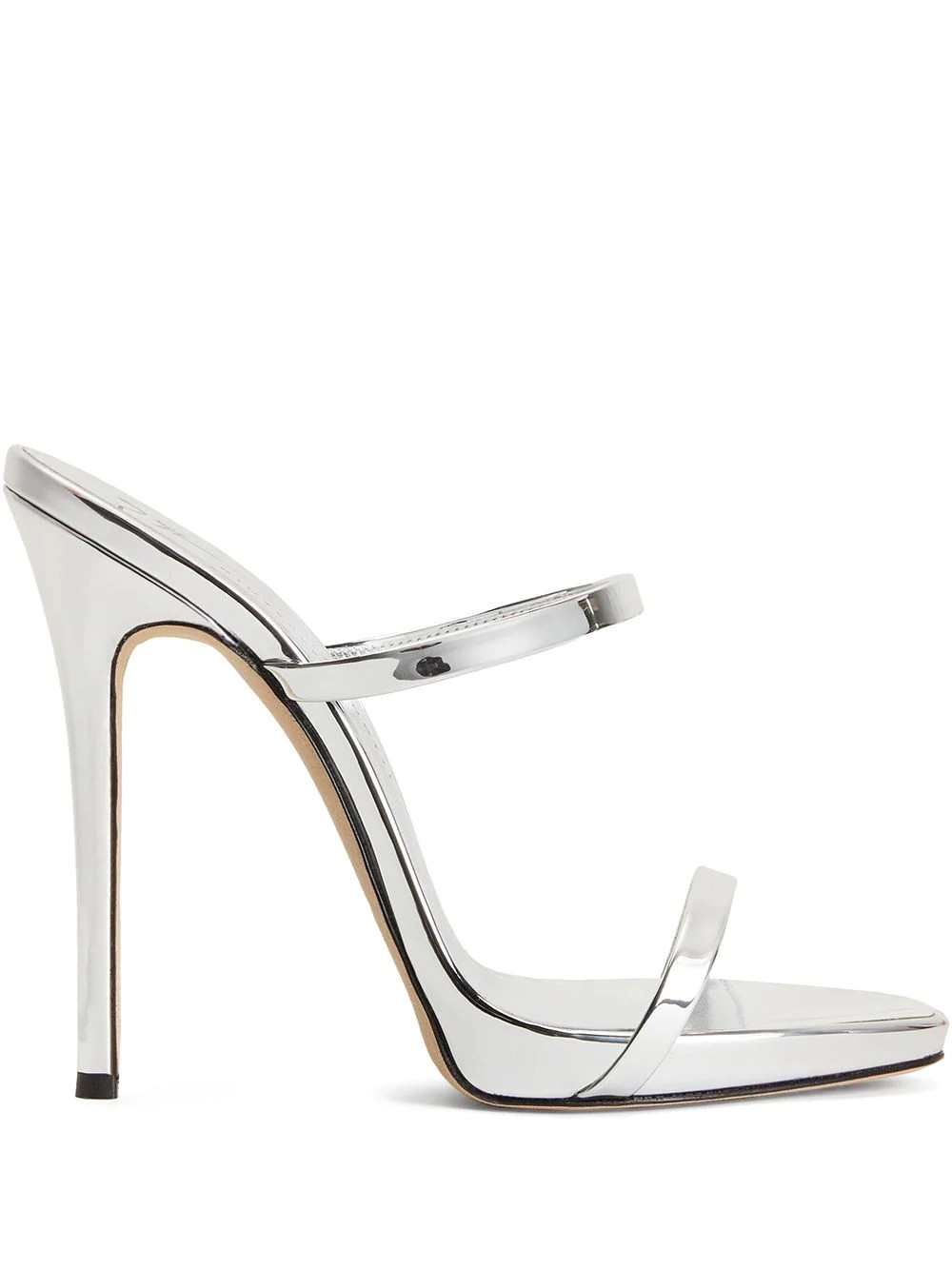 Giuseppe Zanotti 120mm Darsey sandals - Silver | Farfetch Global