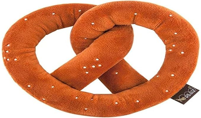 Cute Plush Dog Toy, International Classics Food Themed Squeaker Toy for Puppies & All Size Dogs -... | Amazon (US)