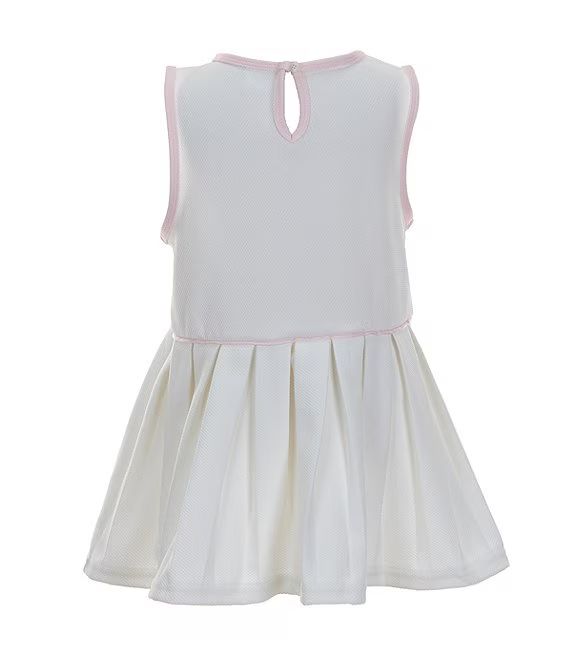 x The Broke Brooke Little Girl 2T-6X Mignonne Bow Detail Pleated Tennis Dress | Dillard's