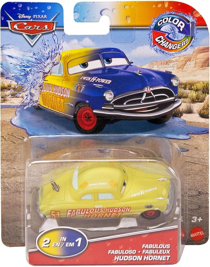 Disney Pixar Car - Fabulous Hudson Hornet Color Changers - 1:55 Scale, HRX42 | Amazon (US)