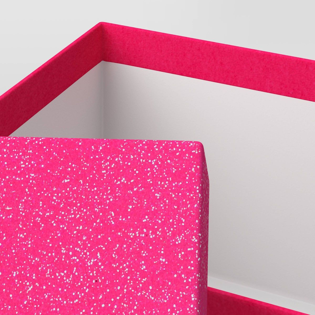 7"x4.5" Small Glittered Christmas Gift Box Pink - Wondershop™ | Target