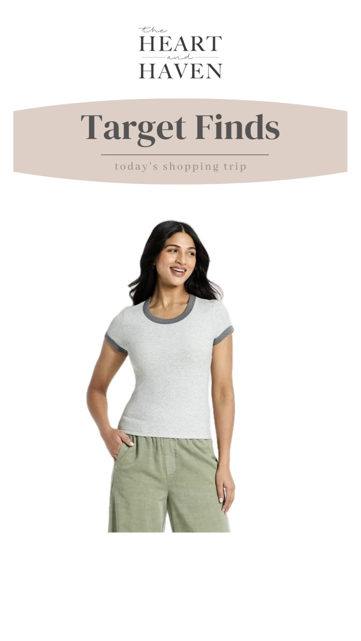 Love this $15 tee from Target! I would say it is tts, I bought a medium because I like it looser but could have done with a small too.