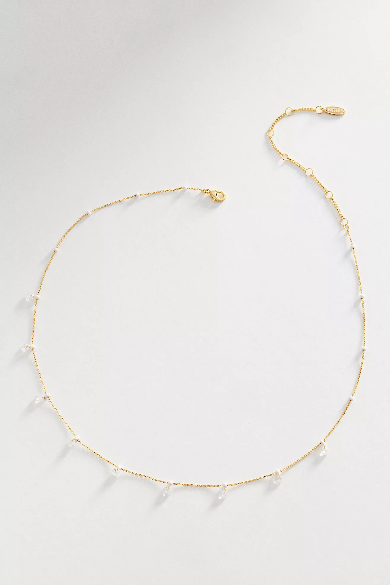 Confetti Crystal Drop Necklace | Anthropologie (US)