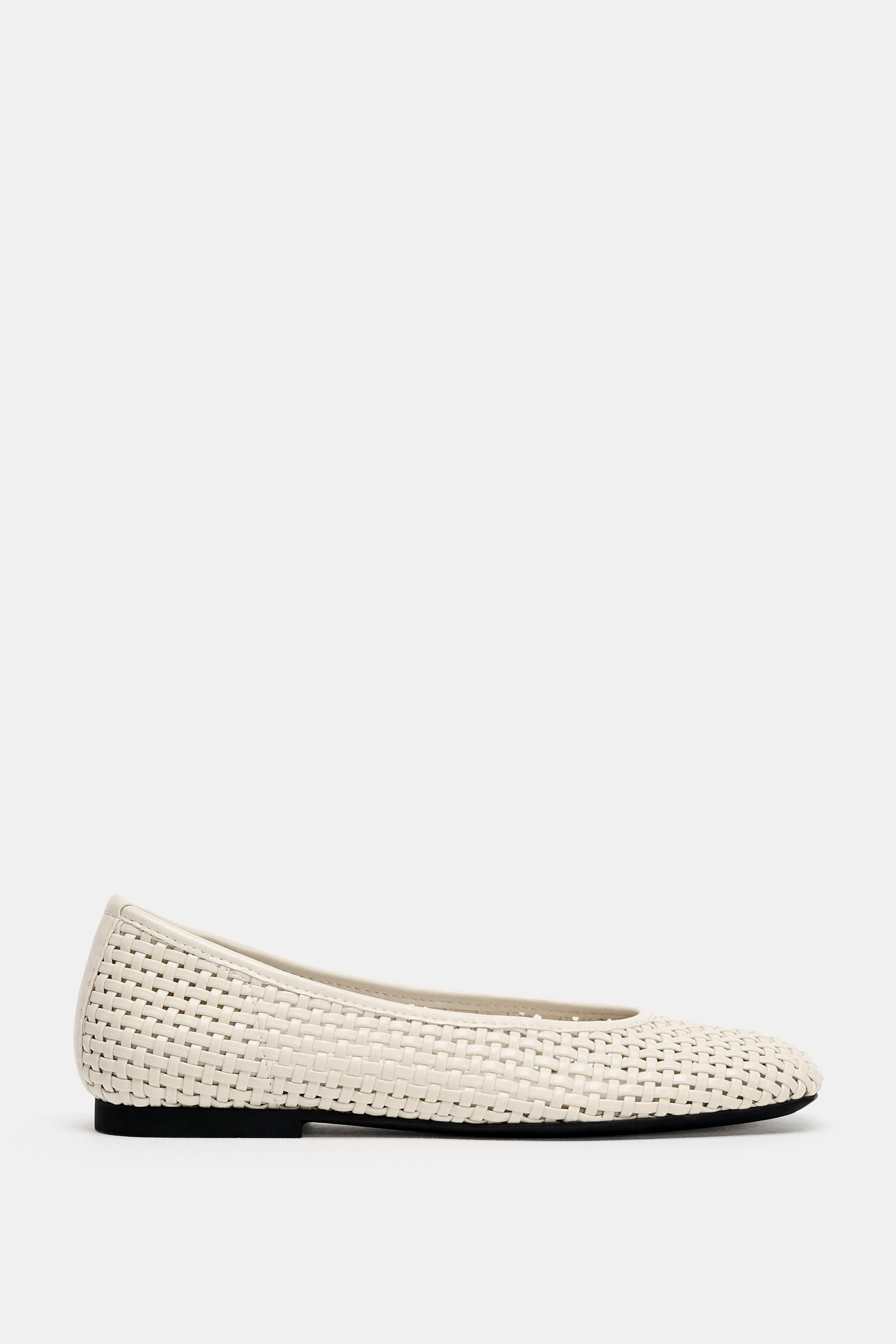 BRAIDED BALLET FLATS | Zara US