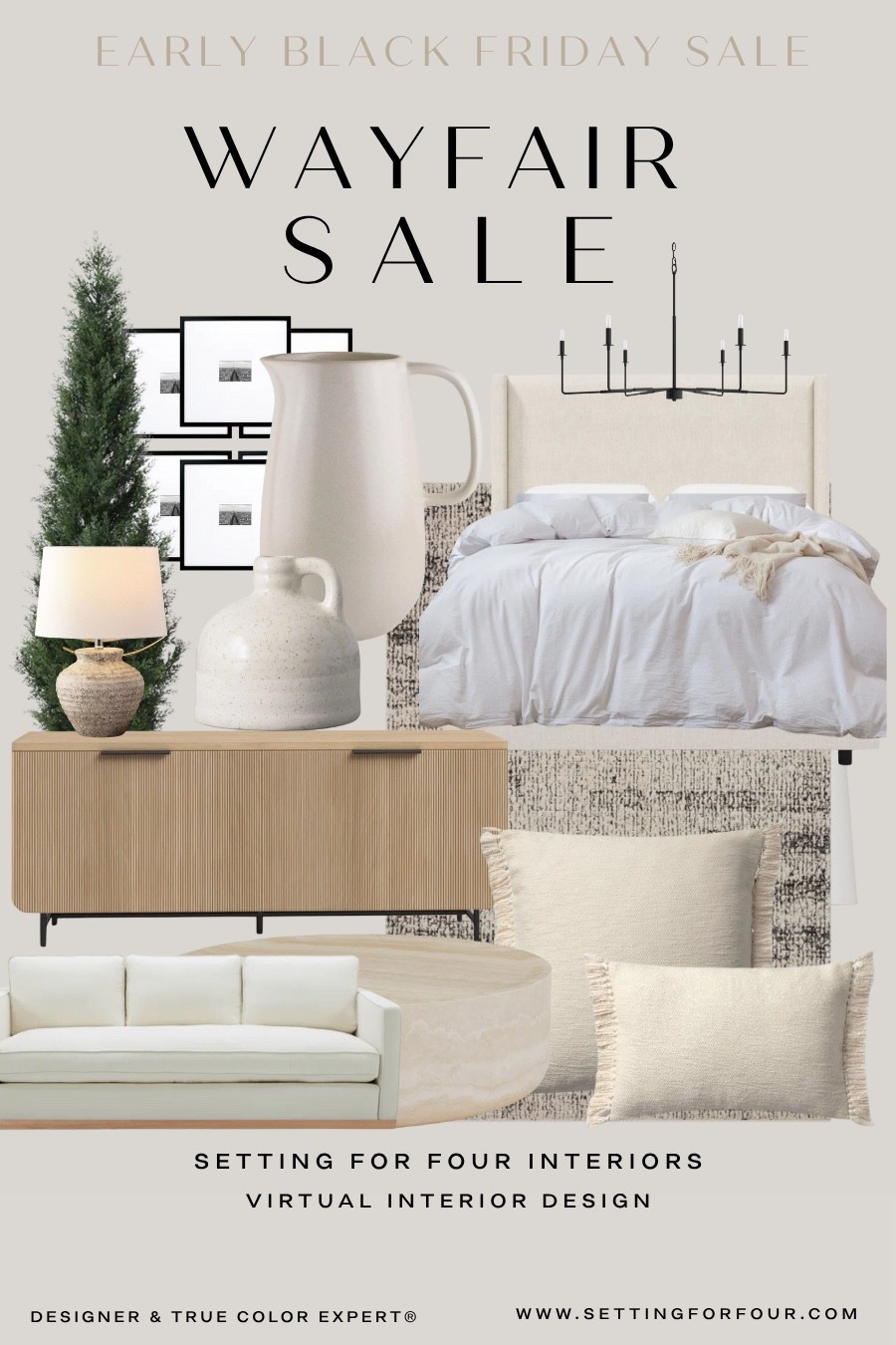 Wayfair Early Black Friday sale! Upholstered bed, sofa, are rug, sideboard, chandelier, pendant, bedroom, living room, faux cedar tree, accent pillows, duvet cover, bedding, art frames, home decor, pitcher, table lamp, coffee table, wood marble, beige, black, neutral, organic modern, transitional, minimalist, traditional, farmhouse, #LTKFamily

#LTKHome #LTKSaleAlert #LTKFindsUnder50