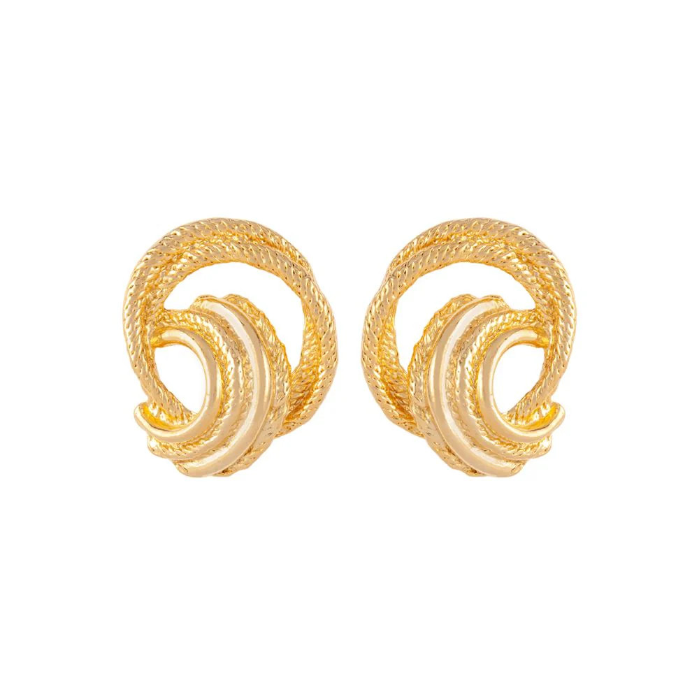 1980s Vintage Stylised Clip-On Earrings | Susan Caplan