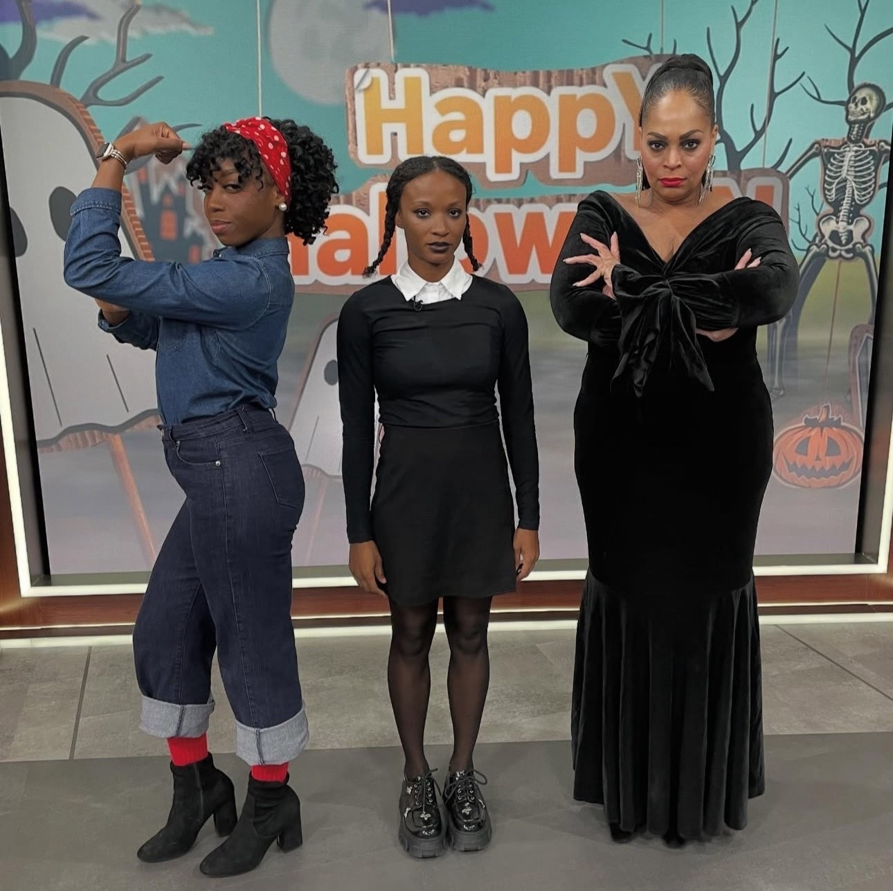 DIY Halloween costume ideas:
Rosie the Riveter
Wednesday Addams
Morticia Addams

#LTKHalloween