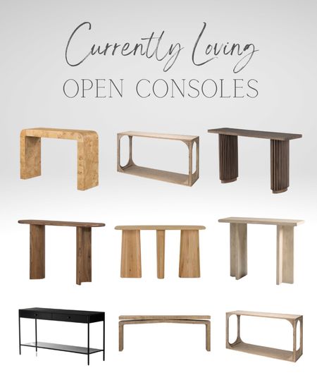 Currently Loving | Open Consoles

#LTKhome