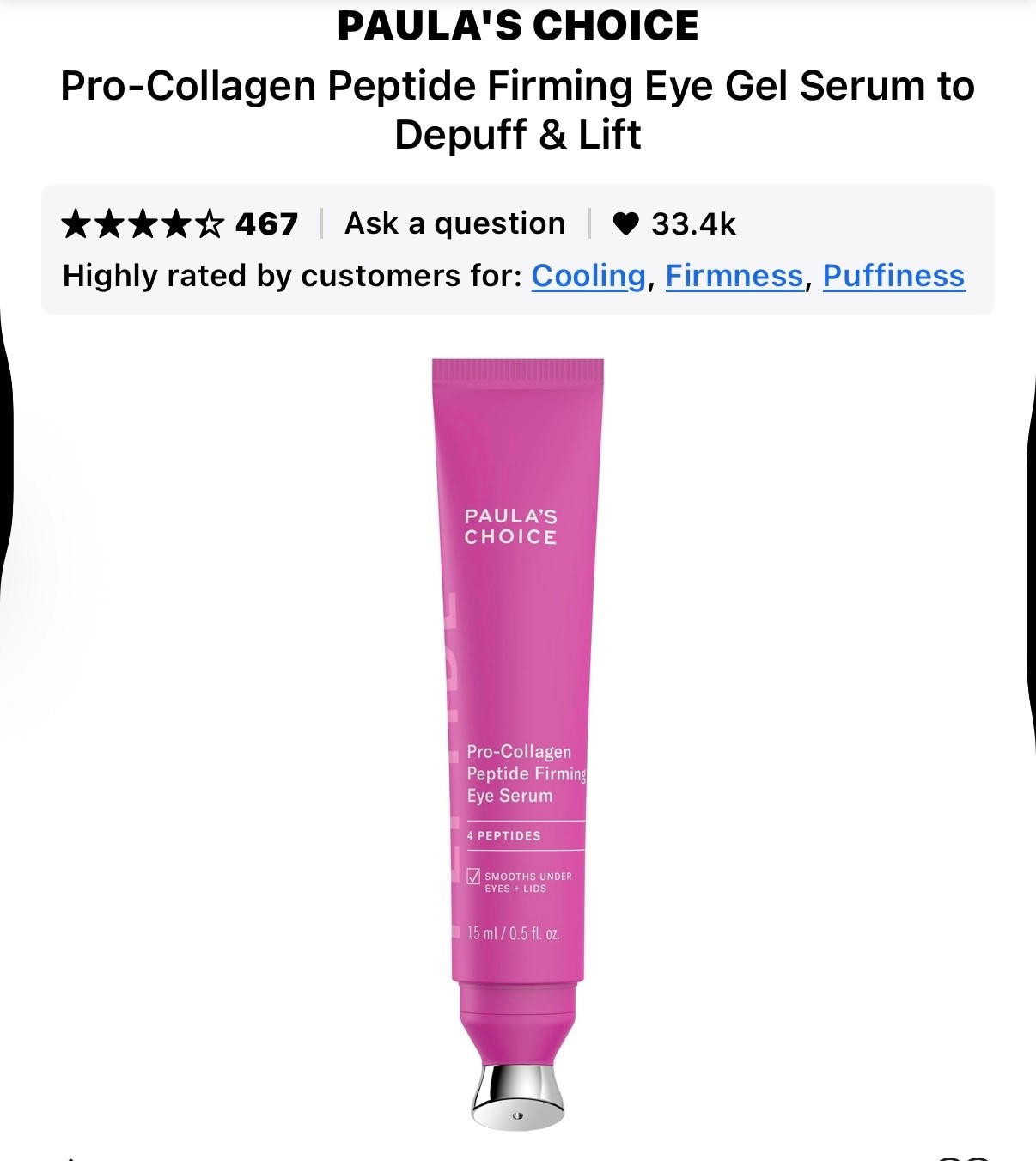 Eye Serum 

#LTKOver40 #LTKBeauty