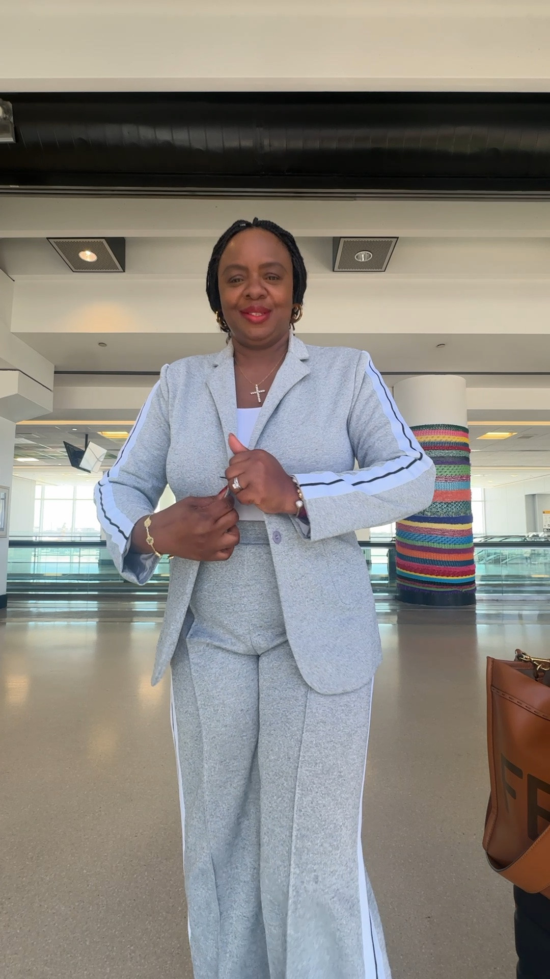 Wore this chic & comfy 2 piece athletic suit to the airport and got a lot of compliments. In fact a lady asked for the link and complimented how elegant I looked. It comes in 2 other colors. You can look both stylish & comfy when traveling. Shop the look below.  

Travel outfit airport look chic travel look stylish airport look.

#LTKOver40 #LTKTravel #LTKvlog