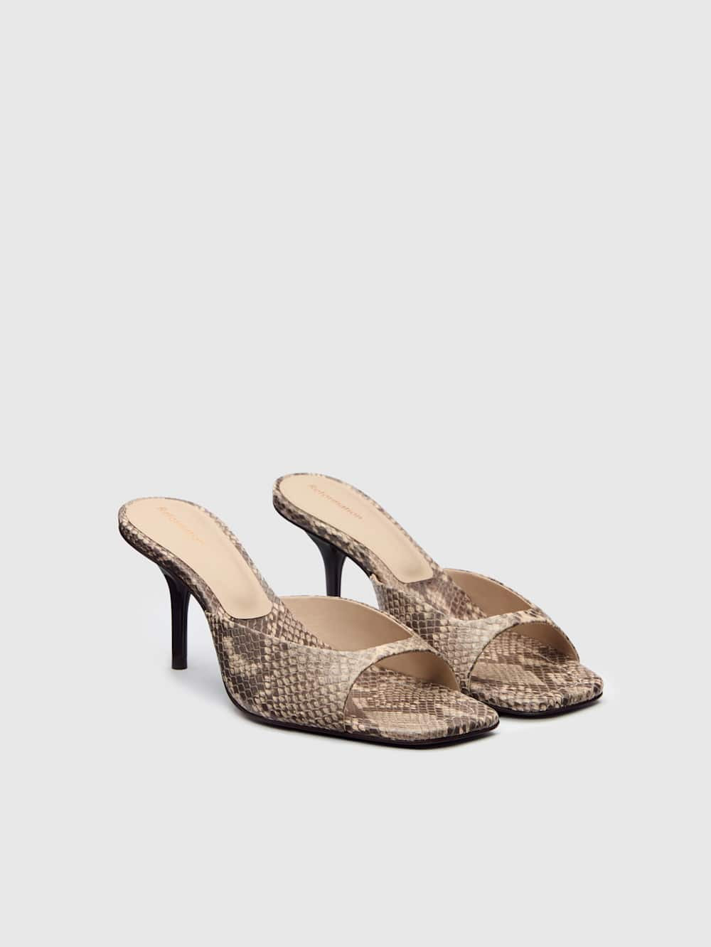 Clementine Heeled Mule Sandal | Reformation (Global)