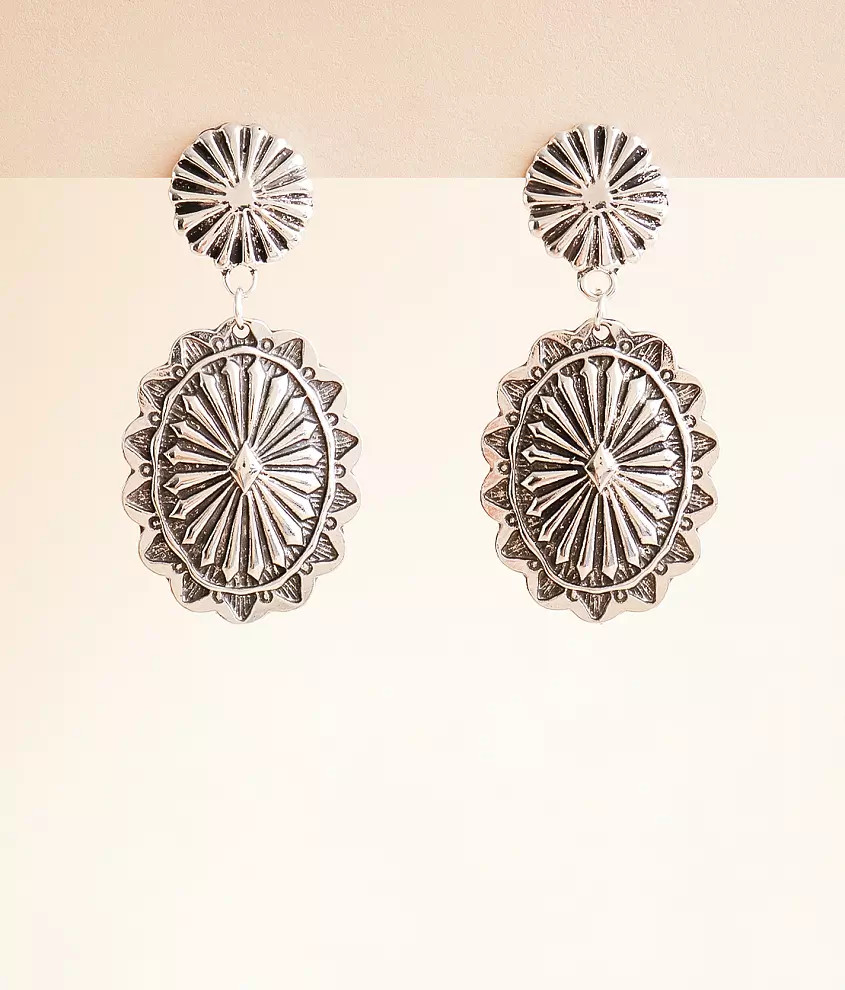 Western Earring | Buckle