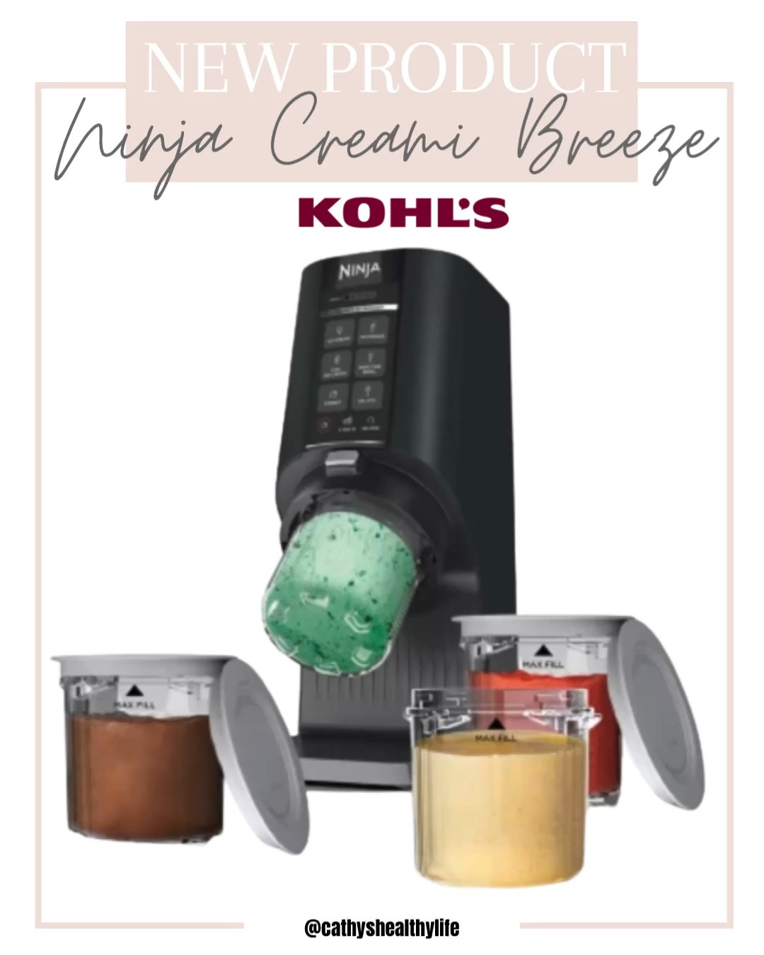 Ninja CREAMi Ice Cream Maker curated on LTK