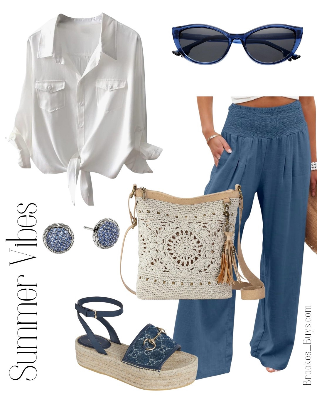 These palazzo pants are so comfortable. I love them with the crop button down top  

#LTKItBag #LTKTravel #LTKU