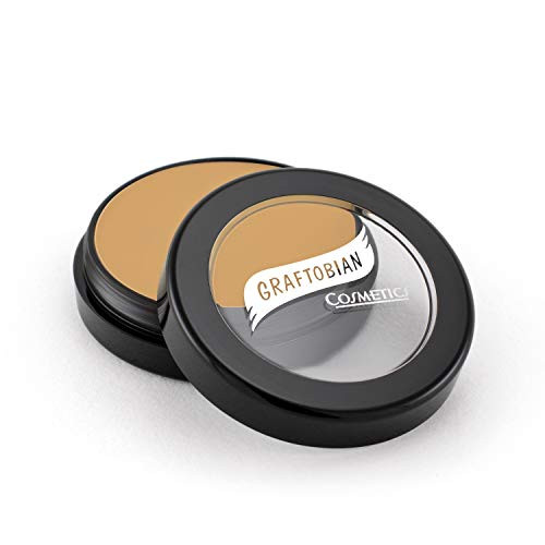 Graftobian HD Glamour Crème Foundation 1/2oz, Weightless Full Coverage Makeup, 65 Inclusive Shades, For All Skin Types, Natural or Full-Glam Looks, For Professionals and Beginners, Caramel | Amazon (US)