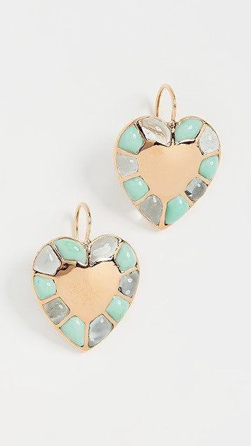 Gaudi Heart Earrings | Shopbop