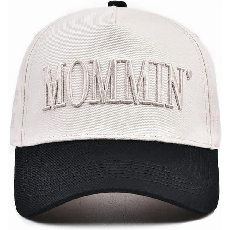 Vintage Two-Tone Women's Baseball Cap, Mommin Trucker Hat for Women & Men, Adjustable Baseball Ca... | Walmart (US)