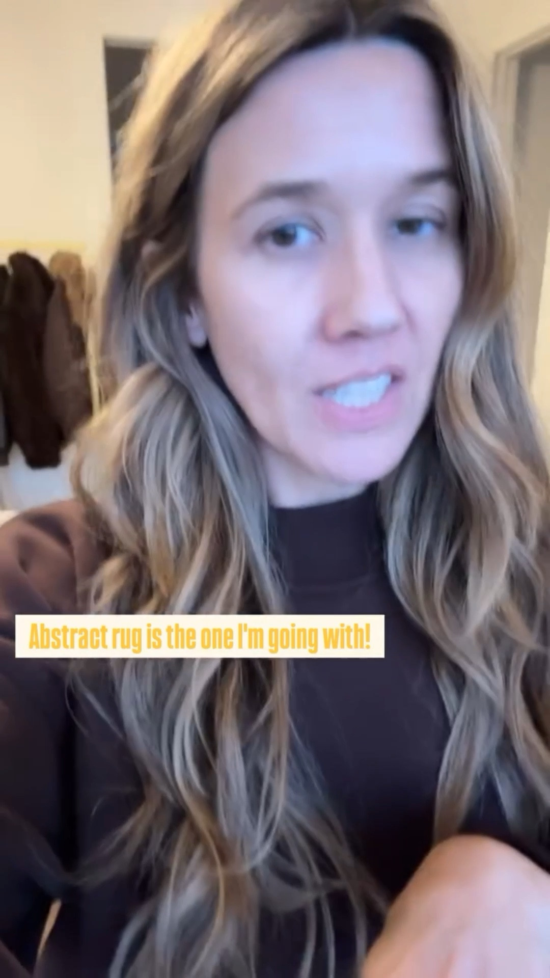 Abstract rug is the one I'm going with!

#LTKHome #LTKOver40