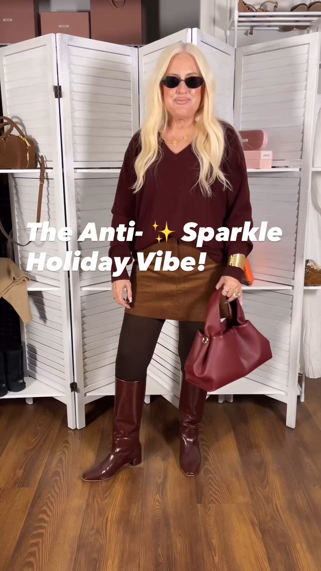 ✨Holiday style doesn’t have to mean sparkles and sequins.✨
These 5 outfits are my kind of festive: comfy, elevated, cozy, and absolutely wearable.
If you’re not a “fancy girlie” either… welcome home. 🤎

Which look is your fave?
👇Comment “links” for all the shoppable pieces + follow for more elevated everyday style! 🔗✨
#holidayoutfits #partyclothes #casualpartyfits 

#LTKgrwm #LTKootd #LTKHoliday