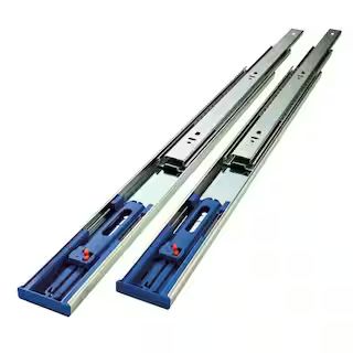 22 in. Soft-Close Full Extension Side Mount Ball Bearing Drawer Slide Set 1-Pair (2 Pieces) | The Home Depot