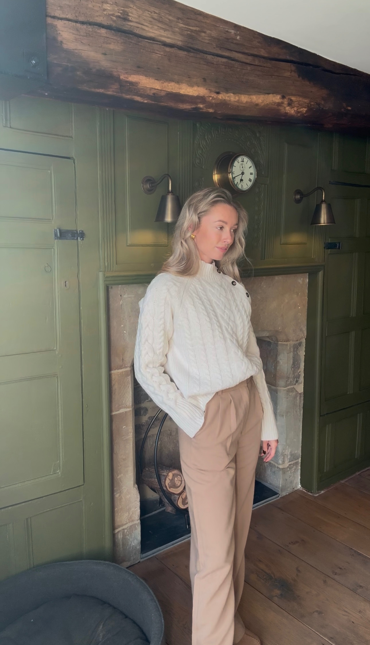 The perfect cosy outfit for Autumn 🍂 Chunky knitwear, cable knitwear, everyday style. 

 #LTKuk #LTKautumn #LTKwinter