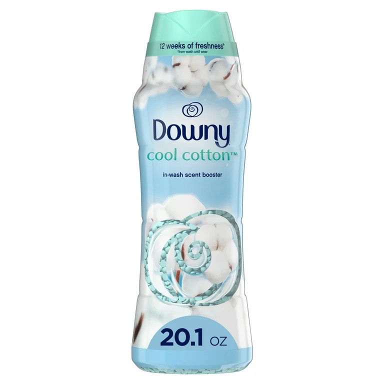 Downy, Cool Cotton, 20.1 oz In-Wash Scent Booster Beads - Walmart.com | Walmart (US)
