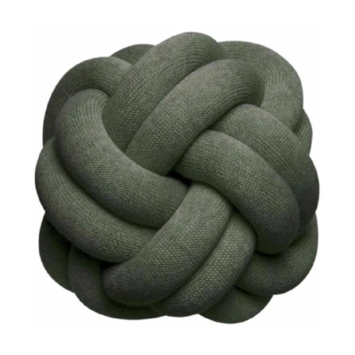 Coussin vert forêt Knot - Design House Stockholm | The Cool Republic - Reward Style