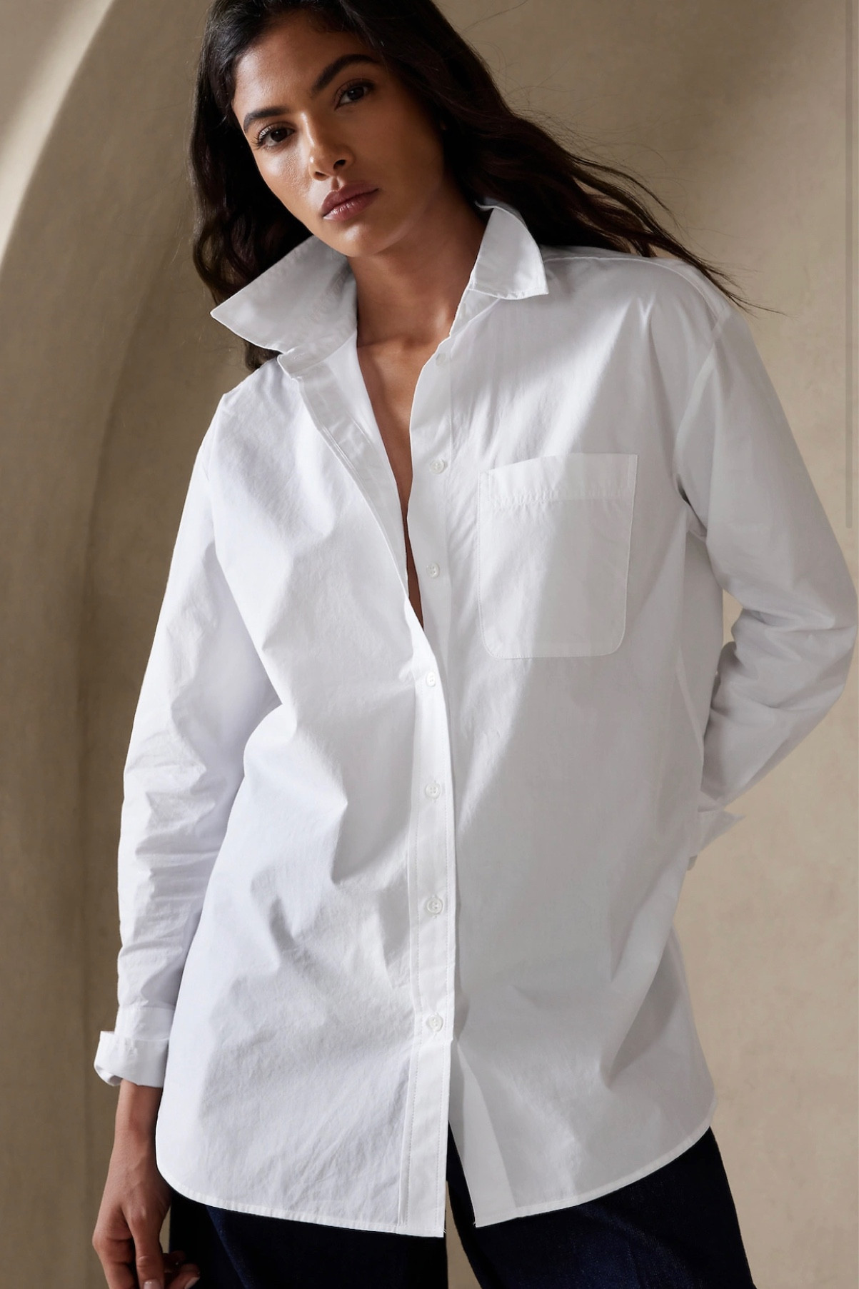 New staple white button down.
I wear size Large. 