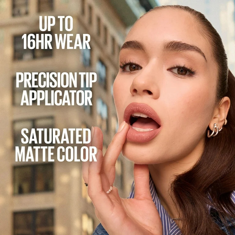 Maybelline Super Stay Matte Ink Un-nude Liquid Lipstick, Seductress | Walmart (US)
