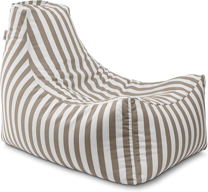 Jaxx Juniper Chaise Lounge, Taupe Striped | Amazon (US)