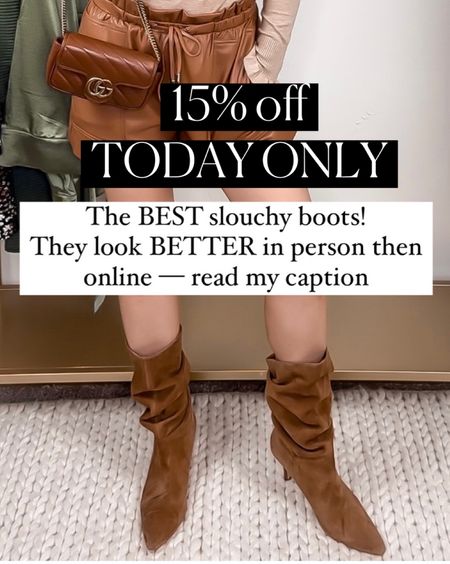 The boots linked are these ones I’m wearing — they look SO MUCH BETTER IN PERSON!!
I love them!


#LTKsalealert #LTKSeasonal #LTKHoliday