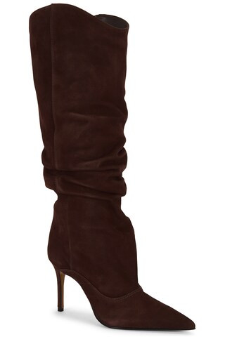 Schutz Maryana Up Slouch Boot in Root Brown from Revolve.com | Revolve Clothing (Global)