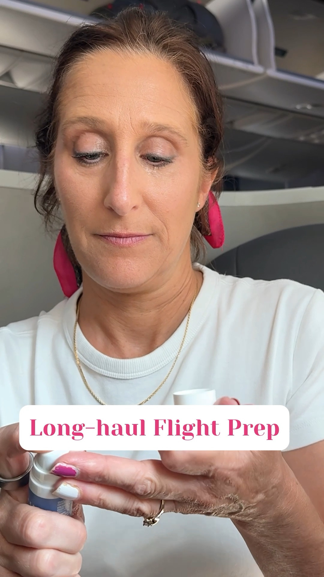 Hydrate the face + water the insides, and move your limbs every 3-4 hours on those long flights✈️ Happy Hydrated Travels💖

#LTKTravel #LTKBeauty