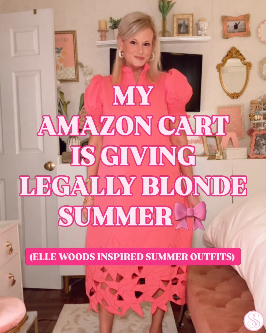 Elle Woods inspired outfits | Legally Blonde outfit ideas | pink summer outfits | Amazon fashion finds | preppy summer outfits

My Amazon cart is giving Legally Blonde summer.

Think Elle Woods energy, but wearable for real life: pink office outfit, pink travel set, pink wedding guest look, errand outfit, vacation outfit, pool day look, happy hour outfit, tennis club outfit, and brunch outfit.

This edit is full of the feminine, polished, happy little summer outfits that make you feel like your planner is color coded, your life is together, and you could absolutely take on Harvard Law.

Pretty pink dresses, matching sets, scallops, pearls, raffia, gold details, white accessories, pink accessories, feminine summer dresses, preppy summer outfits, and Amazon finds that feel very Elle Woods without needing a full costume moment.

Strong for summer brunch, vacation outfits, wedding guest outfits, bridal showers, baby showers, office outfits, travel outfits, pool day outfits, tennis outfits, happy hour looks, date night outfits, errands, girls trips, resort outfits, and everyday pink summer style.

Elle Woods inspired outfits, Legally Blonde inspired outfits, Legally Blonde outfit ideas, Elle Woods outfit, pink summer outfit, pink outfit ideas, pink dress outfit, pink matching set, pink travel outfit, pink wedding guest dress, pink office outfit, preppy summer outfits, feminine summer outfits, Amazon fashion finds, Amazon outfit ideas, Amazon summer outfits, summer outfit, summer outfits women, brunch outfit, vacation outfit, pool day outfit, tennis outfit women, wedding guest outfit, girly summer outfit, pink aesthetic outfit, country club style, polished summer style, chic pink outfits

#LTKFindsUnder50 #AmazonFinds #PreppyStyle #SummerOutfit #VacationOutfit #WeddingGuestDress #LookForLess
#ElleWoods #LegallyBlonde #AmazonFashionFinds #ElleOnPrime #OutfitInspiration

#LTKSeasonal #LTKootd #LTKWorkwear