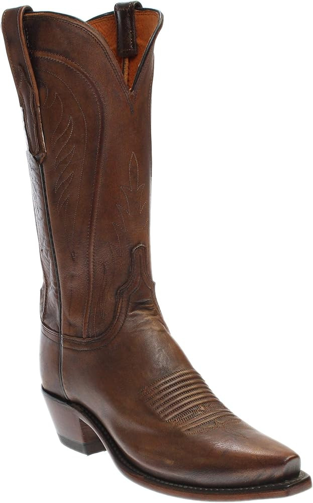 Lucchese Boots womens Willa Mad Dog Goat Snip Toe Cowboy Boots | Amazon (US)