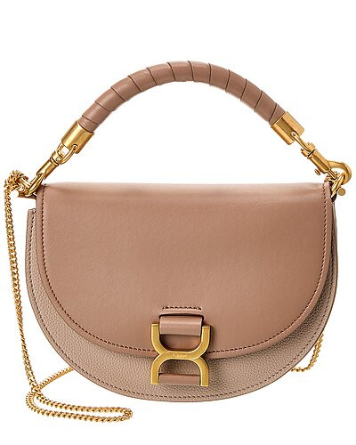 Marcie Chain Flap Leather & Suede Shoulder Bag | Rue La La