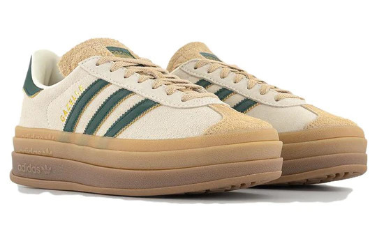 (WMNS) adidas Gazelle Bold 'Cream Collegiate Green' ID7056 | KICKS CREW