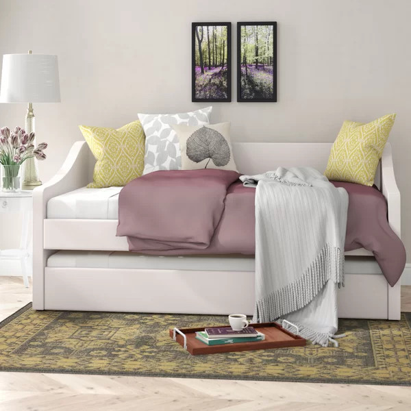 Brookston Upholstered Daybed with Trundle | Wayfair North America