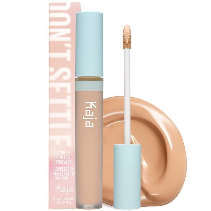 KAJA Don't Settle | Buildable Lightweight Concealer | 06 Boba Tea - medium with neutral undertone... | Amazon (US)
