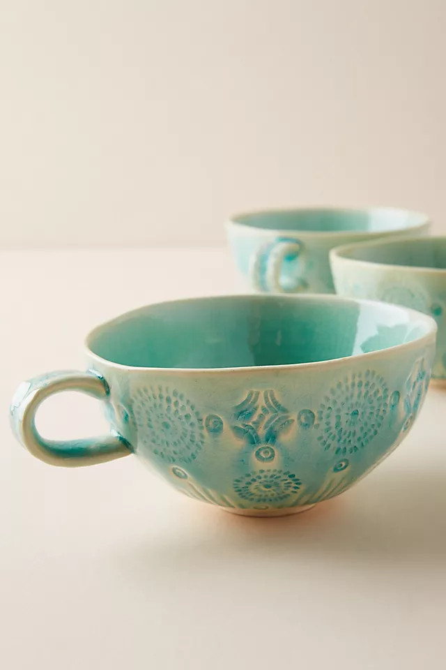 Old Havana Mugs, Set of 4 | Anthropologie (US)
