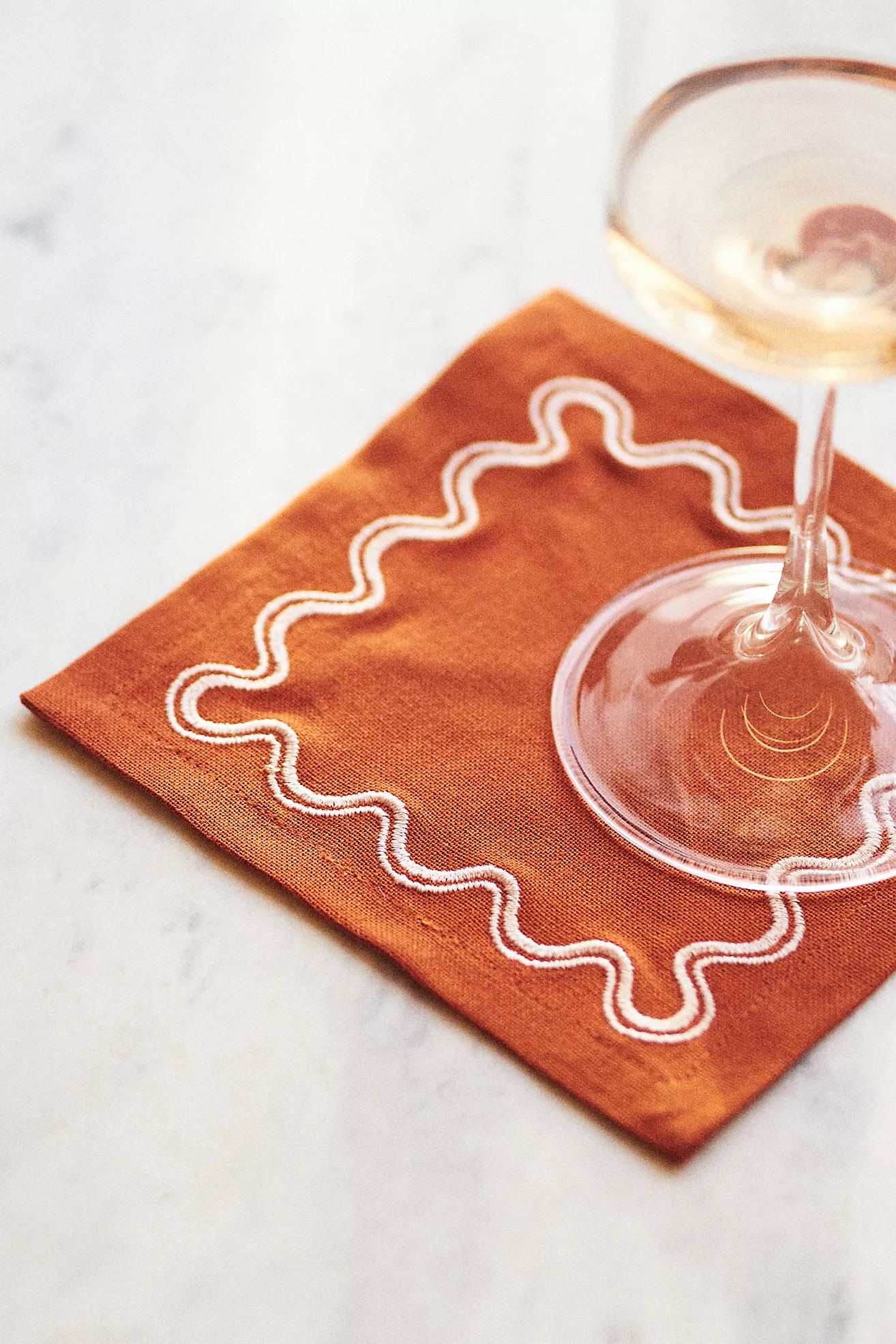 Madeline Cocktail Napkins, Set of 4 | Anthropologie (US)