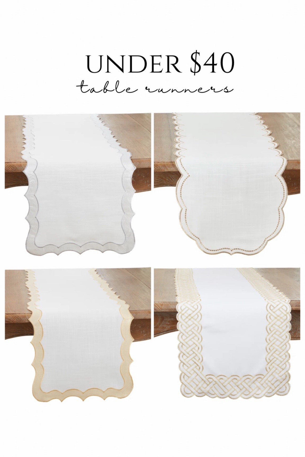 Christmas table runner 