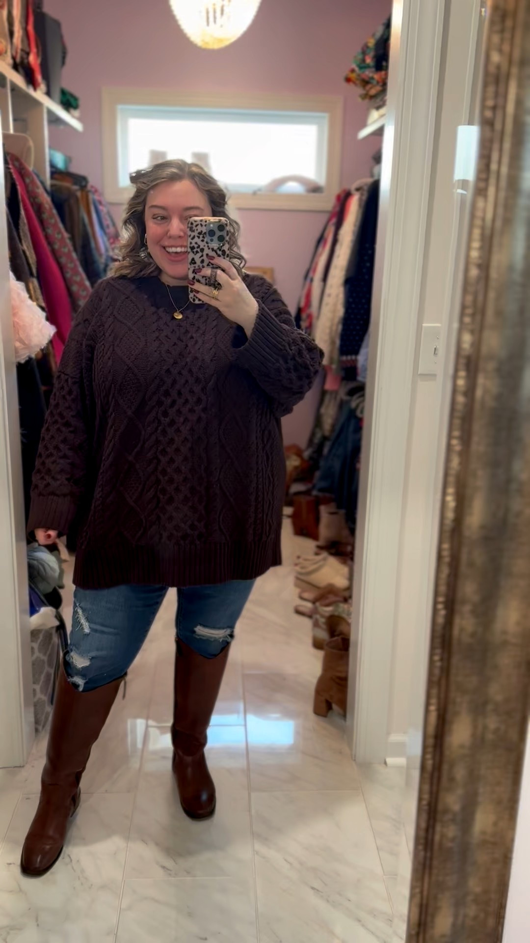 Happy Monday! Adam took today off so we can go Christmas shopping 🛍️🤎 Linking up the fit or similar items to get the look! 

#LTKSaleAlert #LTKPlusSize #LTKootd