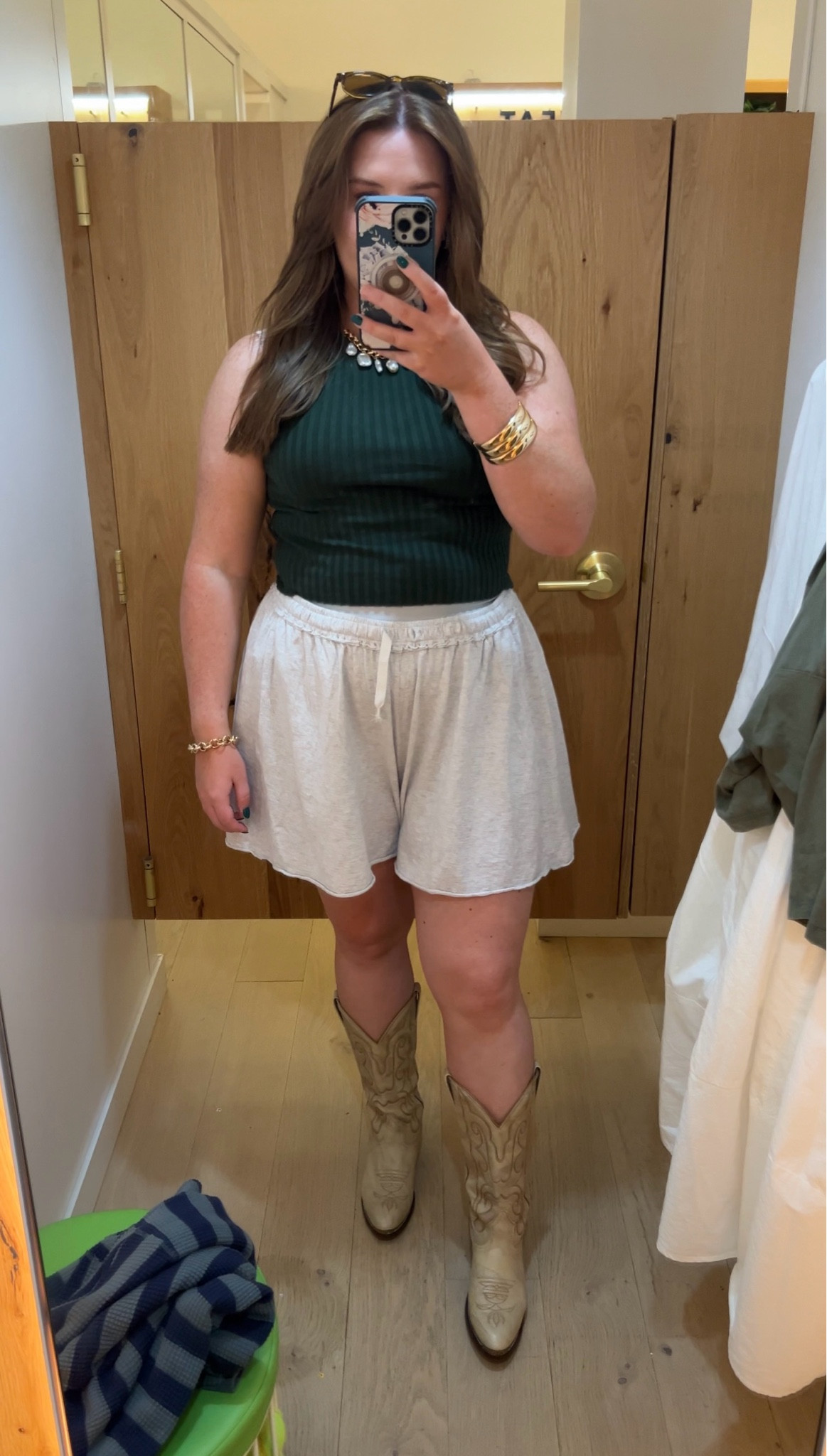 100% cotton flowy shorts and the cotton high neck tank is on sale! 

#LTKSaleAlert #LTKMidsize #LTKStyleTip