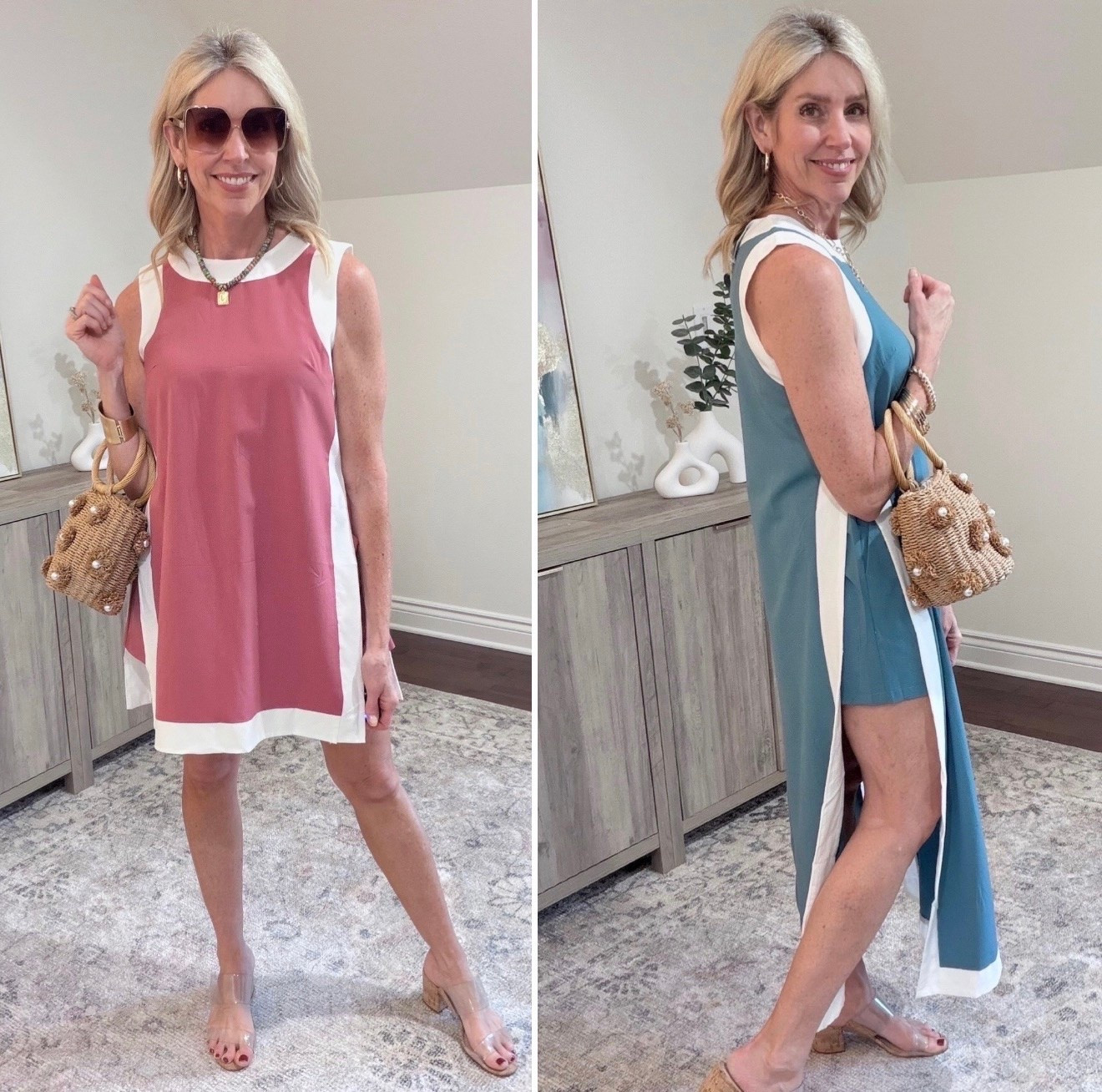 This Amazon dress is the best combination of comfort with a bit of sass! Shorts underneath with a side slit to show the leg. So great for vacation or summer! Comes in a short and long version. Available in many colors and fits true to size.

#LTKgrwm #LTKootd #LTKOver40