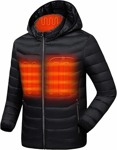 Venustas Heated Jacket with Battery Pack 5V (Unisex), Heated Coat for Women and Men with Detachab... | Amazon (US)