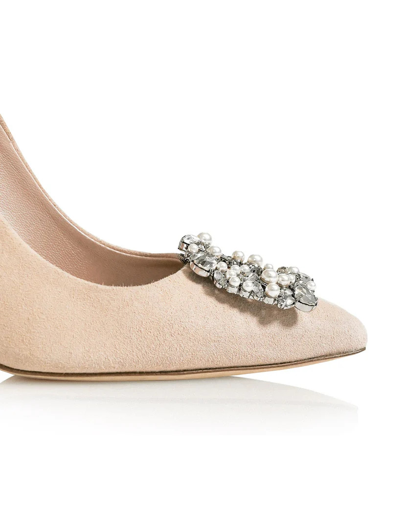 Crystal & Pearl Bejewelled Shoe Clip | Emmy London | Emmy London