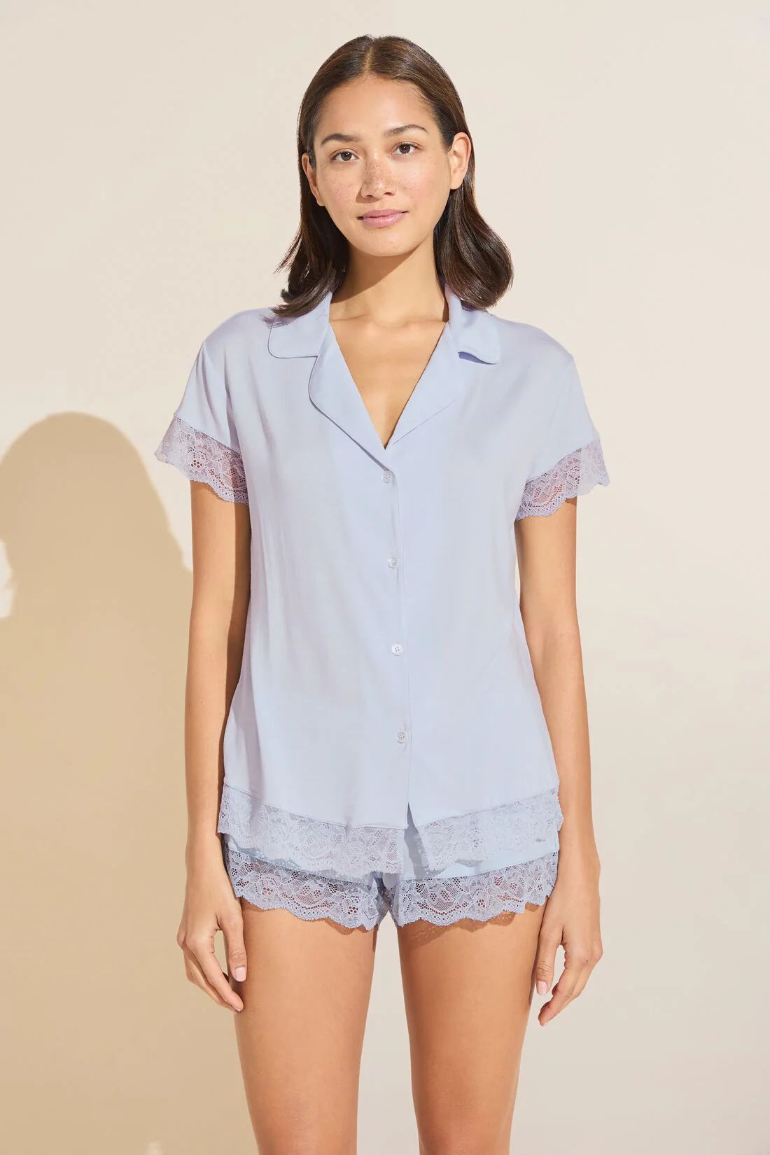 Malou TENCEL™ Modal Shortie Short PJ Set | Eberjey