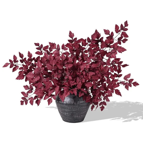 Waipfaru 3 Pack Artificial Cimicifuga Plant Stems, 36" Faux Silk Plum Cimicifuga Ramosa Branches ... | Walmart (US)
