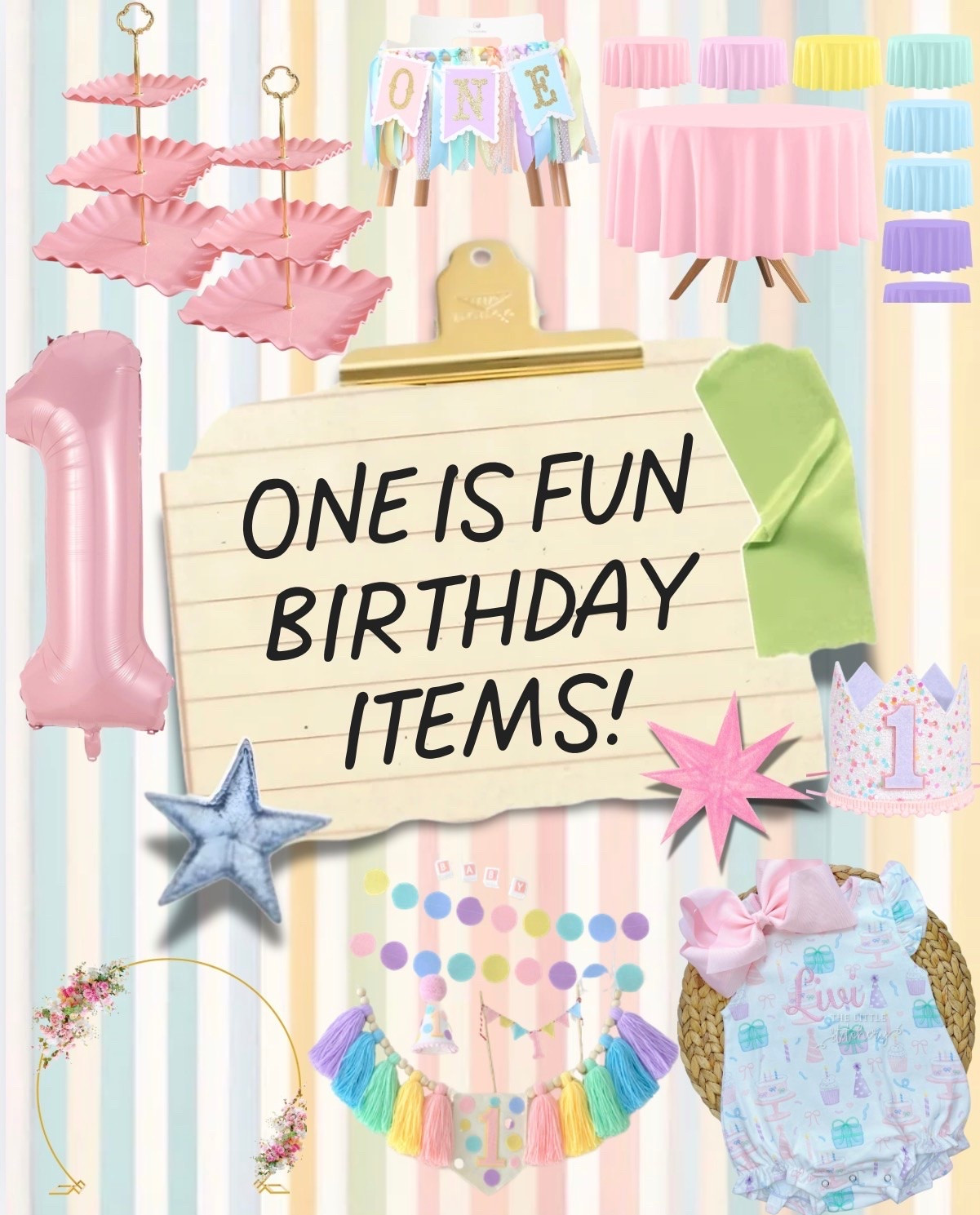 Planning my little girls 1st birthday 💖🧁

#LTKmomlife #LTKBaby #LTKKids